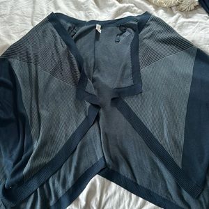 Cashmere blend lululemon sweater poncho